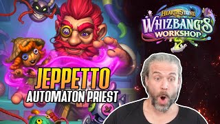 Hearthstone NEW SET Joymancer Automatons in Whizbangs Workshop [upl. by Naeroled616]