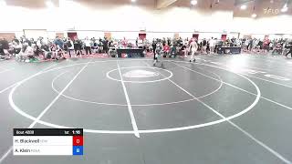 52 Kg Cons 32 2  Helo Blackwell Central Catholic Wrestling Club Vs Aaron Klein Poway High Scho [upl. by Cyler]