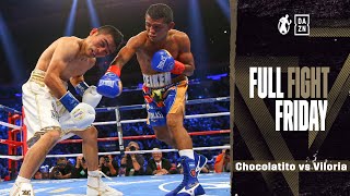 Full Fight  Roman Gonzalez vs Brian Viloria Chocolatito Puts Belt On Line Vs Hawaiian Punch FREE [upl. by Cesare]