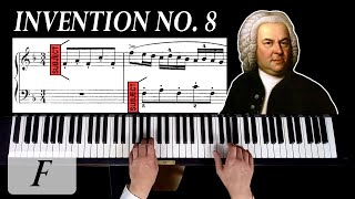 SNEAKY STUFF  Bach Invention no 8 in F major  Analysis [upl. by Lukas]