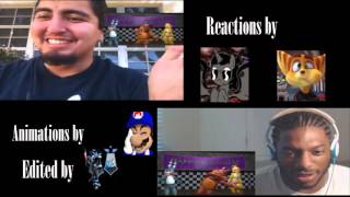 TheBigRob729 and Ratchetness react to Freddys Spaghettiria Triology [upl. by Staal396]