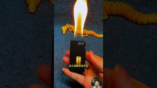 Jet Torch LighterCreative Desktop Crocodile Butane 🪩 shorts chinagadgets gadgets experiment [upl. by Petulah785]