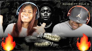 ROD WAVE RICHER 🤑 FT POLO G OFFICIAL AUDIO REACTION [upl. by Aicelf]