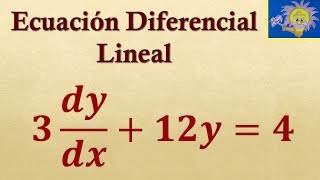 👩‍🏫 Cómo resolver una Ecuación Diferencial Lineal  Juliana la Profe [upl. by Ferriter]