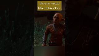 Barcus would like to kiss Tav in Baldurs Gate 3 femalegamer game baldursgate3 [upl. by Artimid46]