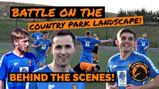 FOOTBALL BATTLE ON THE COUNTRY PARK LANDSCAPE [upl. by Nortyad982]