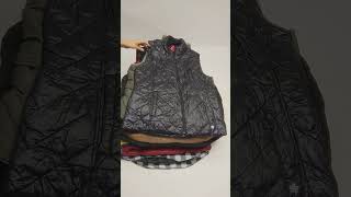 Trendy Winter Vests B101121921 29 pcs 30 lbs Wholesale at Tiedemann Globe [upl. by Eiveneg865]