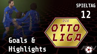 202425 OttoLiga Tore und Highlights  12 Spieltag [upl. by Aimo34]