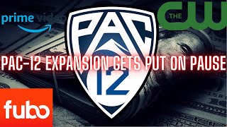 PAC12 Expansion Gets Put On Pause [upl. by Ellwood]