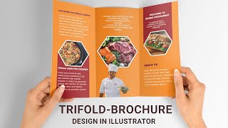 Brochure Design How to Create a Trifold Brochure [upl. by Koenraad]