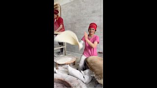 Armenian lavash bread made by skilled chefs [upl. by Jochbed]