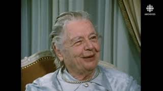 Entrevue avec Marguerite Yourcenar en 1985 [upl. by Enirehtacyram]