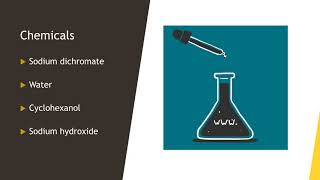 Oxidation of cyclohexanol to cyclohexanone [upl. by Heimer718]