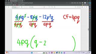 Grade 10 Algebra  Factorising using common factors [upl. by Mcgrath]