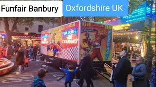 Funfair Banbury Oxfordshire UK [upl. by Ainek]