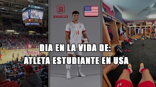 Día en la vida de ATLETA ESTUDIANTE en ESTADOS UNIDOS Bradley University de DIVISION 1 de la NCAA [upl. by Enelez42]