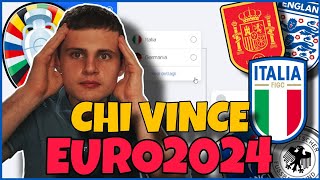 Chi VINCERÀ EURO2024⁉️🤔 Il mio PRONOSTICO‼️😱 [upl. by Nazar]