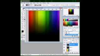 Photoshop Tutorial Streaming Rainbow Light [upl. by Knowlton815]