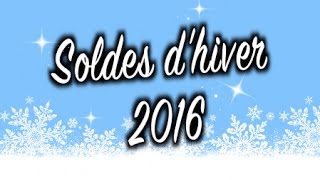 Haul n°2   Soldes hiver 2016 ♡ [upl. by Rosenfeld]