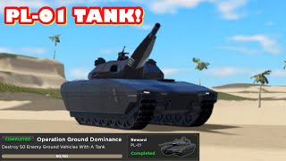 IS THE NEW PL01 TANK WORTH GETTING IN WAR TYCOON [upl. by Myrtie68]