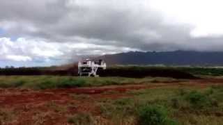 SN 471 SCARAB Windrow Turner in Hawaii March 2015 [upl. by Arta487]