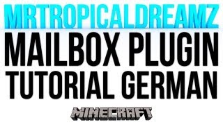 Minecraft Bukkit MailBox  Items versenden  Deutsch  HD [upl. by Nayb]