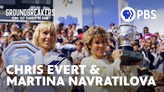 Chris Evert amp Martina Navratilova’s Legendary Rivalry  Groundbreakers Icons That Changed the Game [upl. by Asile]