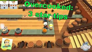 Overcooked Tips for getting all 3 stars [upl. by Ornie]