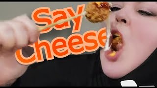 Foodie Beauty Does Gross Cheese Filled Mukbang [upl. by Chadburn]