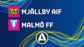 🔴MJALLBY x MALMO FF AO VIVO  CAMPEONATO SUECO 14ªRODADA  ACOMPANHAMENTO⚽️ [upl. by Sivraj]