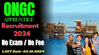 ONGC Apprentice 2024 l 2236 Vacancy l ONGC Apprentice Salary l जल्दी से भर लो l [upl. by Armallas141]