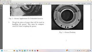 EMD M I 6850 APPLICATION OF CYPRINA RA GREASE TO MOTOR ARMATURE BEARINGS [upl. by Wernda]