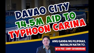 Davao City Aid for Typhoon Carina [upl. by Yrhcaz499]