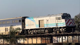 RARE Amtrak Pacific Surfliner NPCU 90225 Leading A790 Southbound [upl. by Piane]