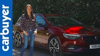 Vauxhall Insignia Sports Tourer 2018 review  Carbuyer [upl. by Annaert]