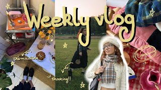 WEEKLY VLOG DAUTOMNE HAUL EMMAÜS SHOOTING CRÉMAILLÈRE amp crises dangoisses 🍁🌧️☕️ [upl. by Aiuqal]