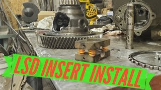 HOW TO INSTALL TEAM GREEN PERFORMANCE LSD INSERT IN F23 [upl. by Nnylyaj]