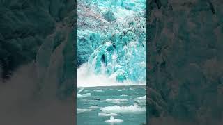 Calving Glacier with Shooter  Alaska  Lindblad Expeditions [upl. by Eckhardt]