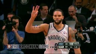 DERON WILLIAMS NBA RECORD 9 1st Half 3 Pointers [upl. by Anreval]