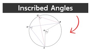 Inscribed angles plus Inside and Outside Angles  Circles [upl. by Tana]