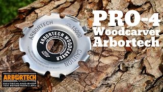 Pro4 Woodcarver von Arbortech Schnitzen Nuten fräsen Freihand modelieren [upl. by Ynnus]