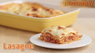 Das Originalrezept für klassische Lasagne [upl. by Eadahs]