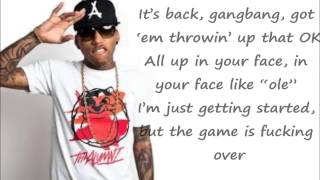 Kid Ink  Gassed Up ON SCREEN LYRICS [upl. by Downall]