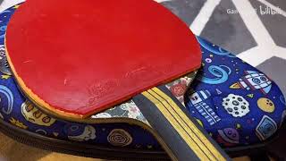 Nittaku 尼塔庫3 Table Tennis Review 乒乓球評測 特製吉他碳素 Acoustic Carbon [upl. by Ydissahc]