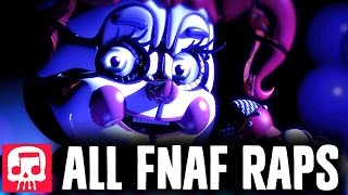 ALL FNAF RAPS by JT Music 2017 10 Songs [upl. by Niledam]