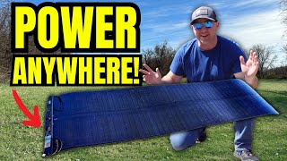 BougeRV 200W Foldable Solar Panel Review amp IT’S UNBREAKABLE [upl. by Yhtuv]