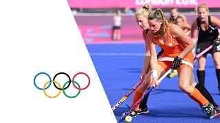 Hockey Womens SemiFinals Netherlands v New Zealand  Highlights  London 2012 Olympics [upl. by Tiertza]