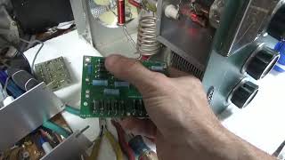 Heathkit Sb220 Repair And Modifications Harbach Metering Board kit And Filter Capacitor Board Kit [upl. by Elitnahc313]