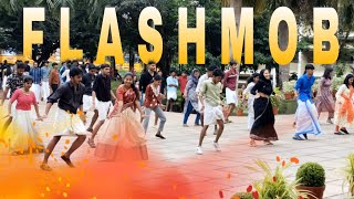 FLASHMOB  Munthiri padam Chingamasam Kakamalayile Mathapoove  Dance [upl. by Smart]