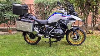 Cavalletto elettrico  BMW R1250 GS [upl. by Georgeta]